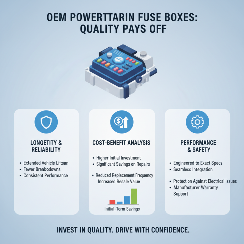High-Quality OEM Powertrain Fuse Box Supplier Why You Should Choose Them?