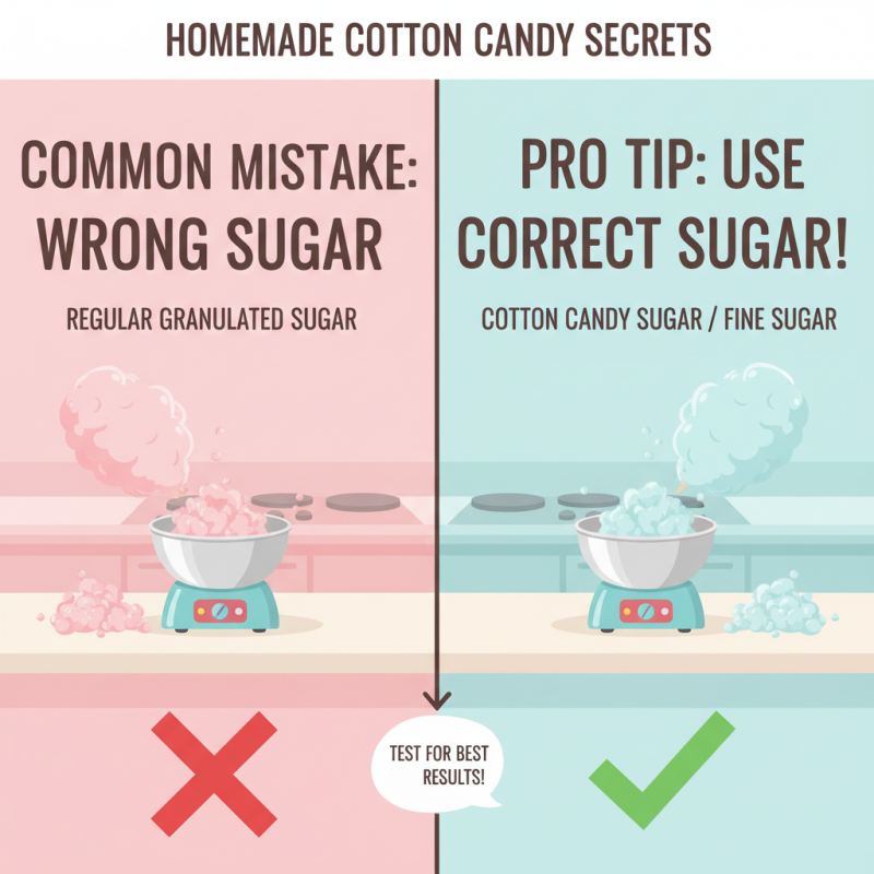 How to Make Machine Candy Cotton at Home Easily?