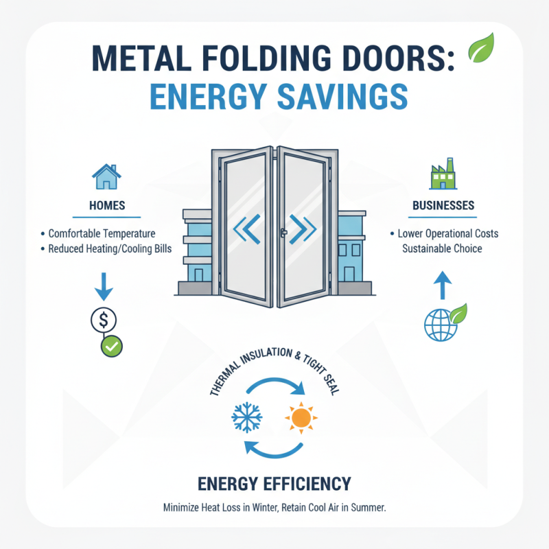 Why Choose Metal Folding Doors for Your Home or Business?