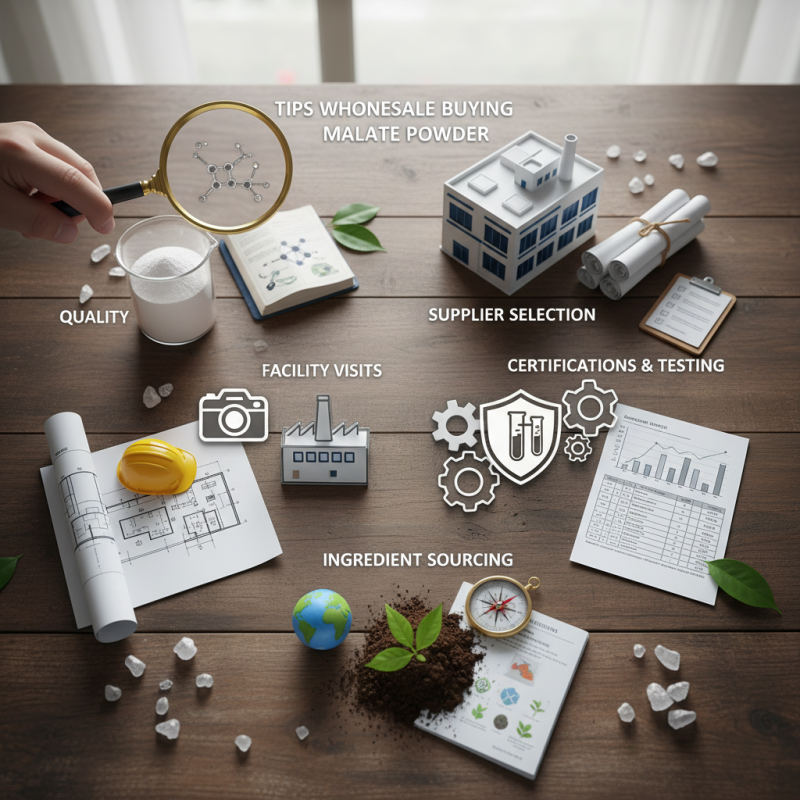 Top 5 Tips for Wholesale Buying Magnesium Malate Powder Effectively?