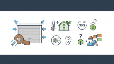 How to Use Garage Door Insulation Tape Effectively?
