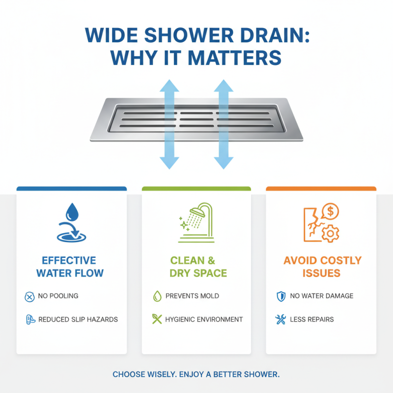 Top Tips for Choosing the Right Wide Shower Drain for Your Home?