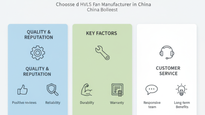 How to Choose the Best HVLS Fan Manufacturer in China?