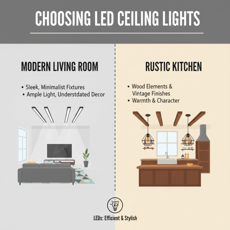 Best Led Ceiling Light Options for 2026 What to Choose?