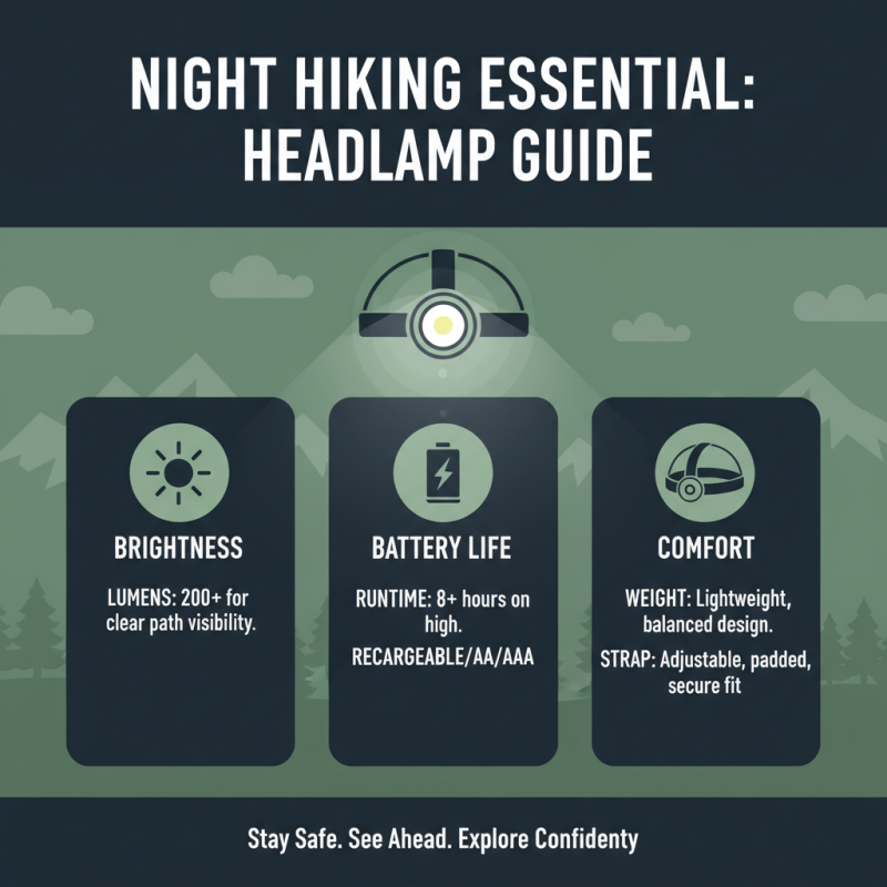 Best Headlamp for Night Hiking and Camping?
