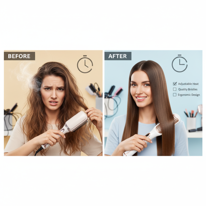 How to Choose the Best Hot Brush Hair Straightener?