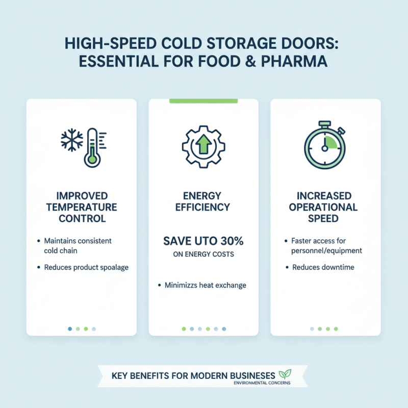 Best High Speed Cold Storage Door Solutions for Your Business?