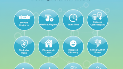 Top 10 Benefits of Using a Sewage Cleaner Machine?