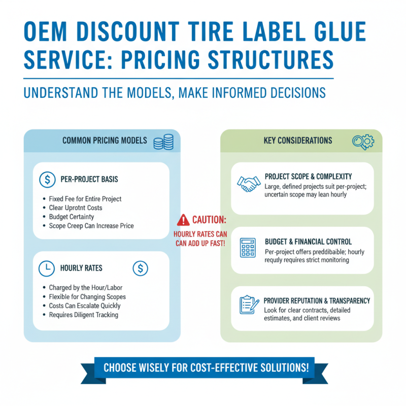 How to Choose the Right OEM Discount Tire Label Glue Service for Your Needs?