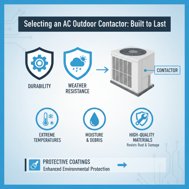 Essential Tips for Choosing an AC Outdoor Contactor?