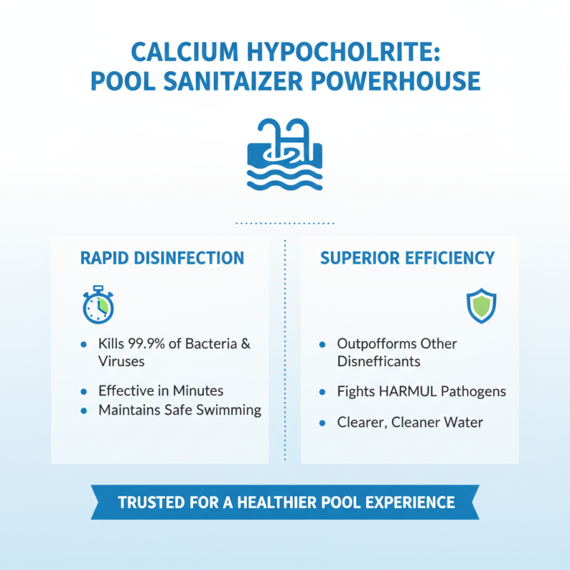 Top 10 Benefits of Wholesale China Cal Hypo Chlorine for Pool Maintenance?