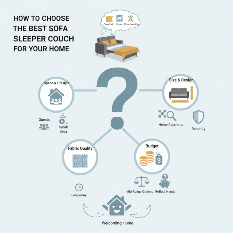 How to Choose the Best Sofa Sleeper Couch for Your Home?