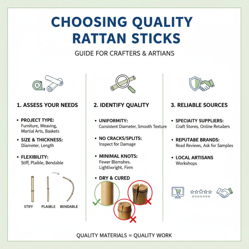 How to Choose the Right Big Size Rattan Stick for Your Needs?