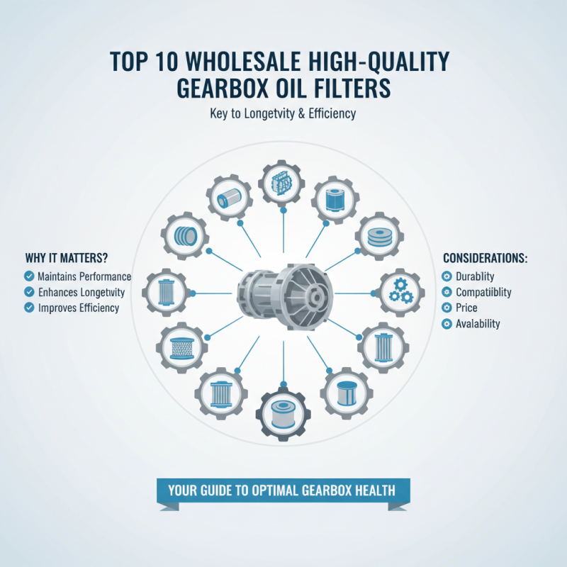 Top 10 Wholesale High-Quality Gearbox Oil Filters You Need to Know?