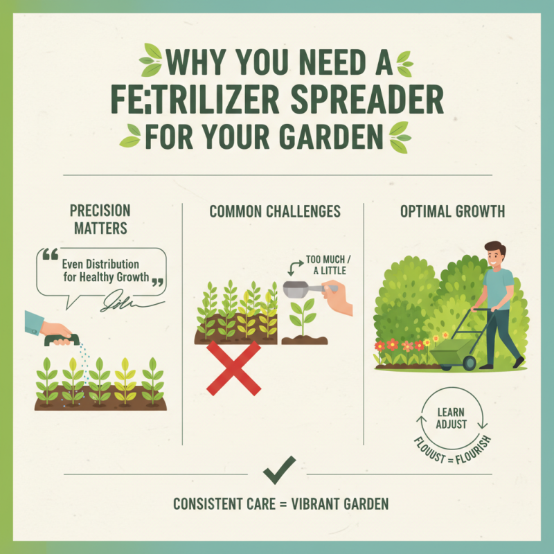 Why You Need a Fertilizer Spreader for Your Garden?