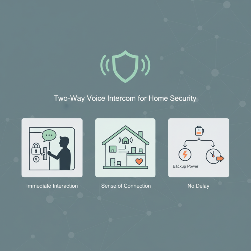 Why Choose Two Way Voice Intercom for Home Security?