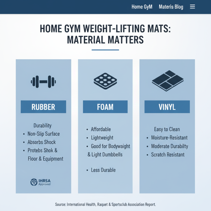 Best Weight Lifting Mats for Home Gym in 2026?
