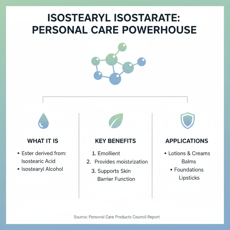 What is Isostearyl Isostearate and its Benefits for Skin?