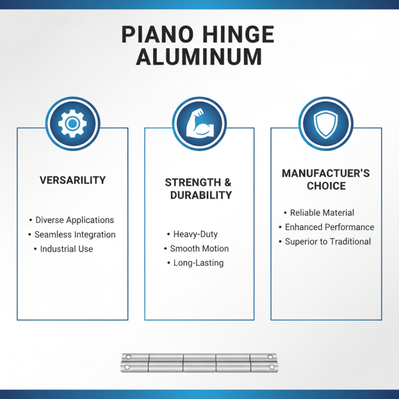 Top 10 Benefits of Piano Hinge Aluminum for Your Projects?