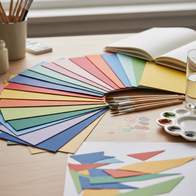 2026 Best Color Cardboard Options for Creative Projects?