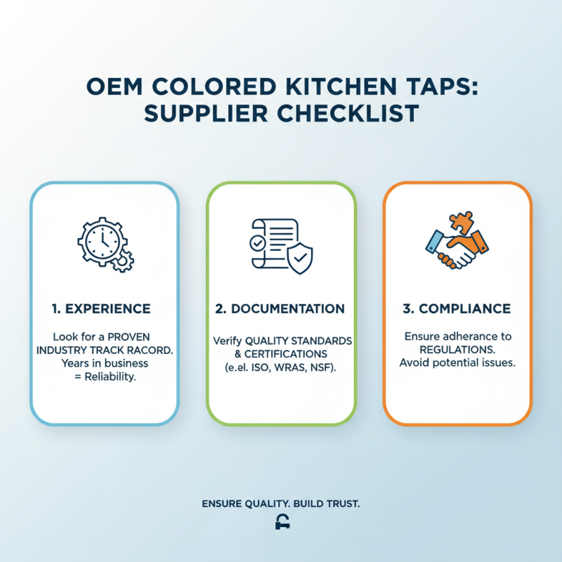 How to Find High-Quality OEM Coloured Kitchen Taps Suppliers?