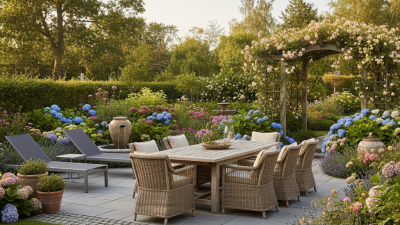 Le migliori idee per arredare il tuo giardino all'aperto?