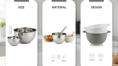 نصائح أساسية لاختيار أفضل أوعية الخلط؟