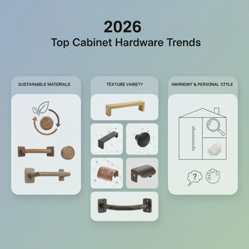 2026 Top Cabinet Hardware Trends You Should Know?