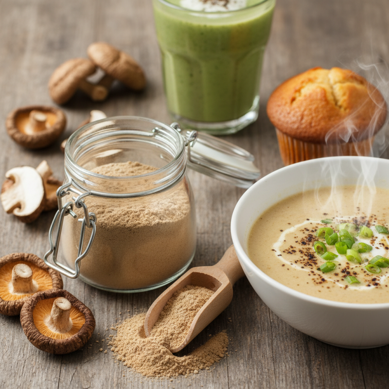 Shiitake Mushroom Powder Benefits and Tips for Use?