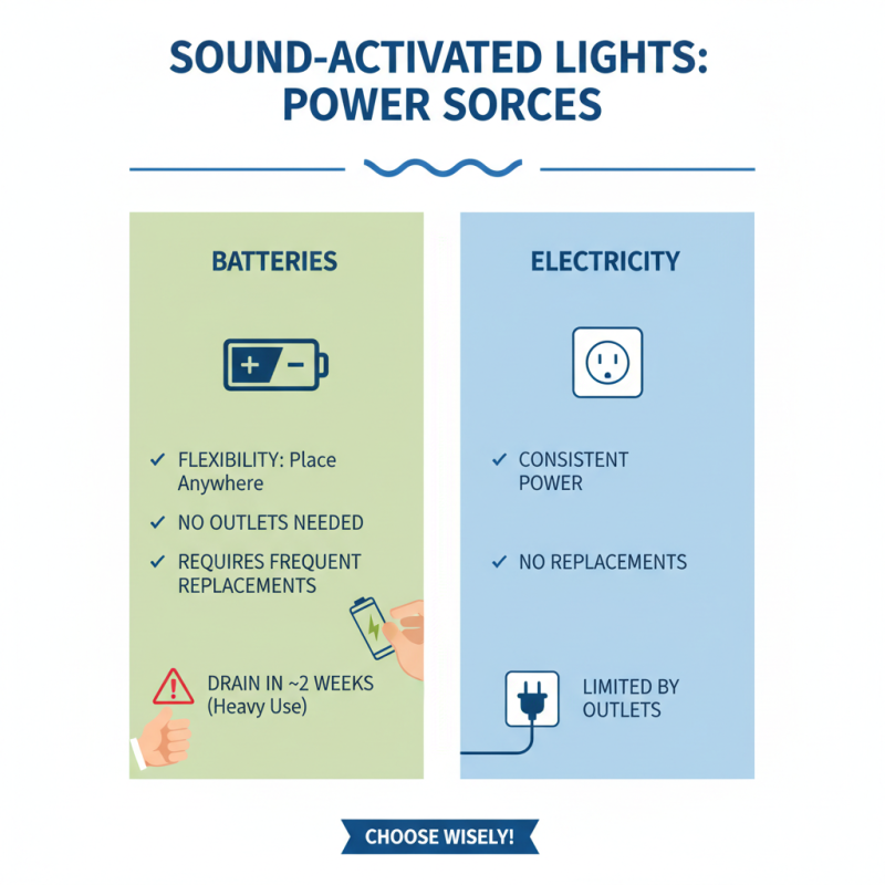 How to Choose the Best Sound Activated Light for Your Space?