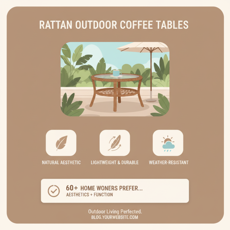 Best Rattan Coffee Table Outdoor Options for 2026?