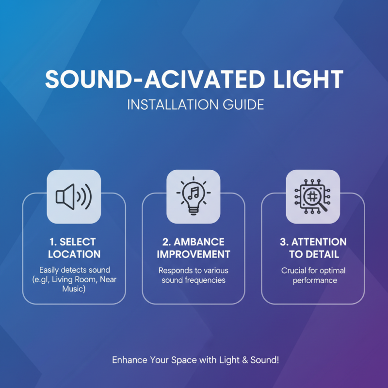 How to Choose the Best Sound Activated Light for Your Space?