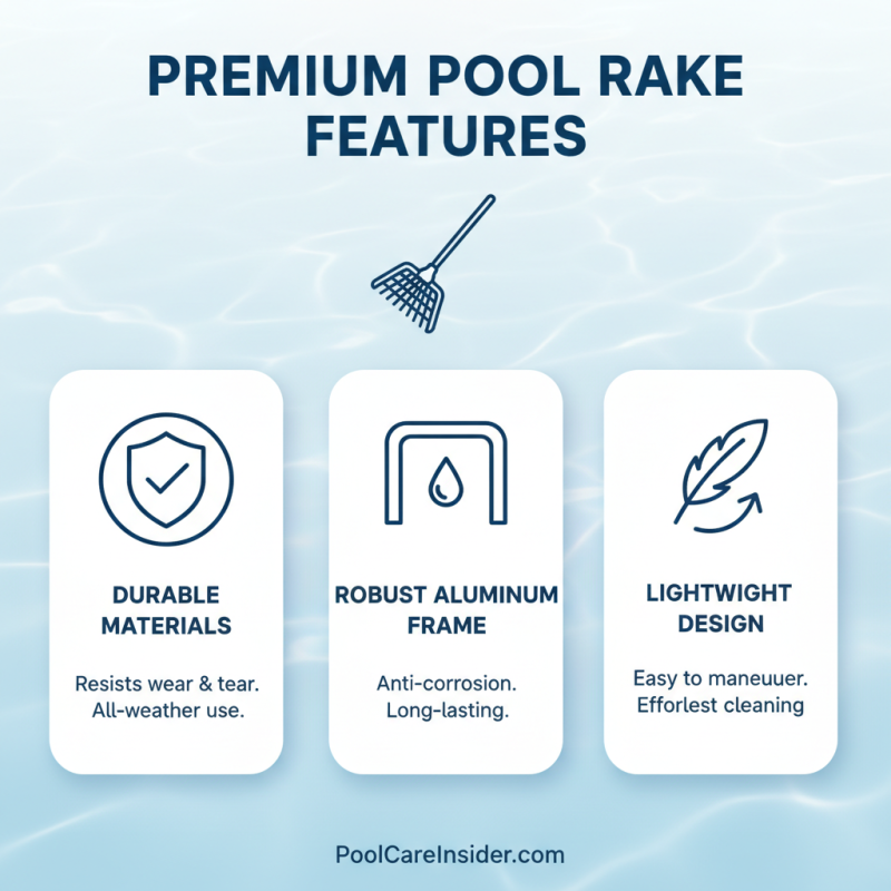 2026 Top Wholesale High-Quality Pool Rake Options for Your Backyard Pool?