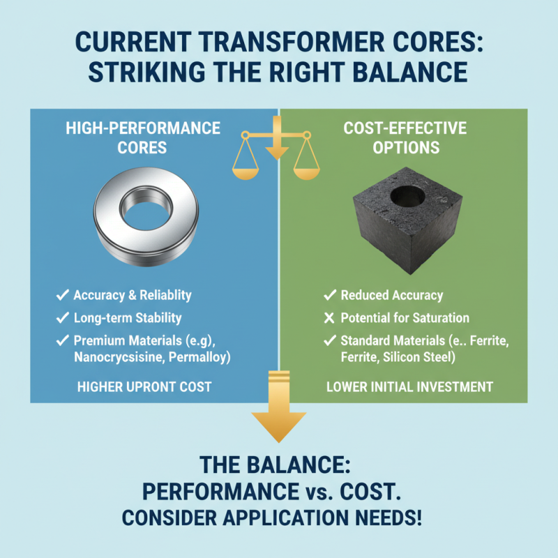How to Choose the Right Current Transformer Core for Your Needs?