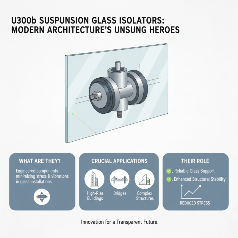 How to Choose U300b Suspension Glass Isolator for Your Project?