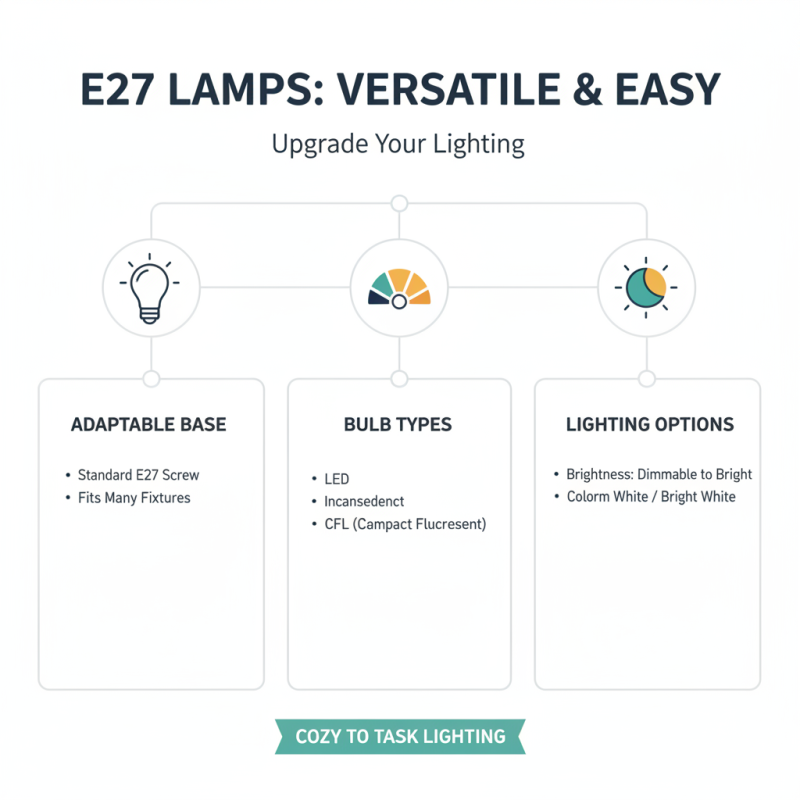 2026 Best E27 Lamps for Your Home Lighting Needs?