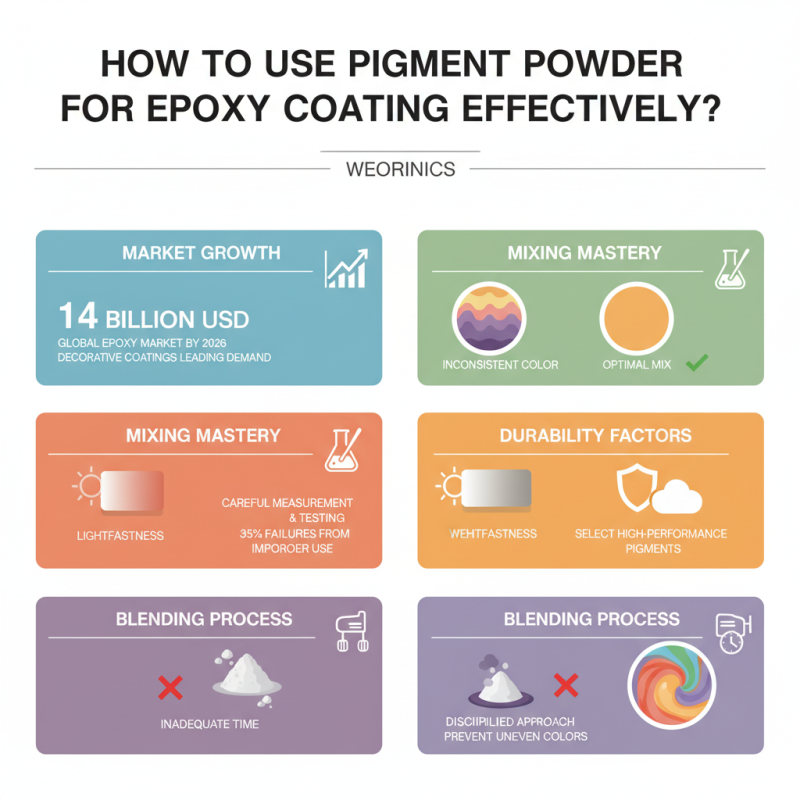 How to Use Pigment Powder for Epoxy Coating Effectively?