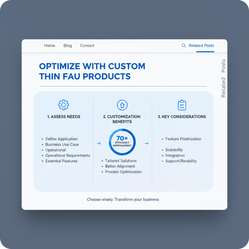 2026 How to Choose the Best Custom Thin Fau Products for Your Needs?