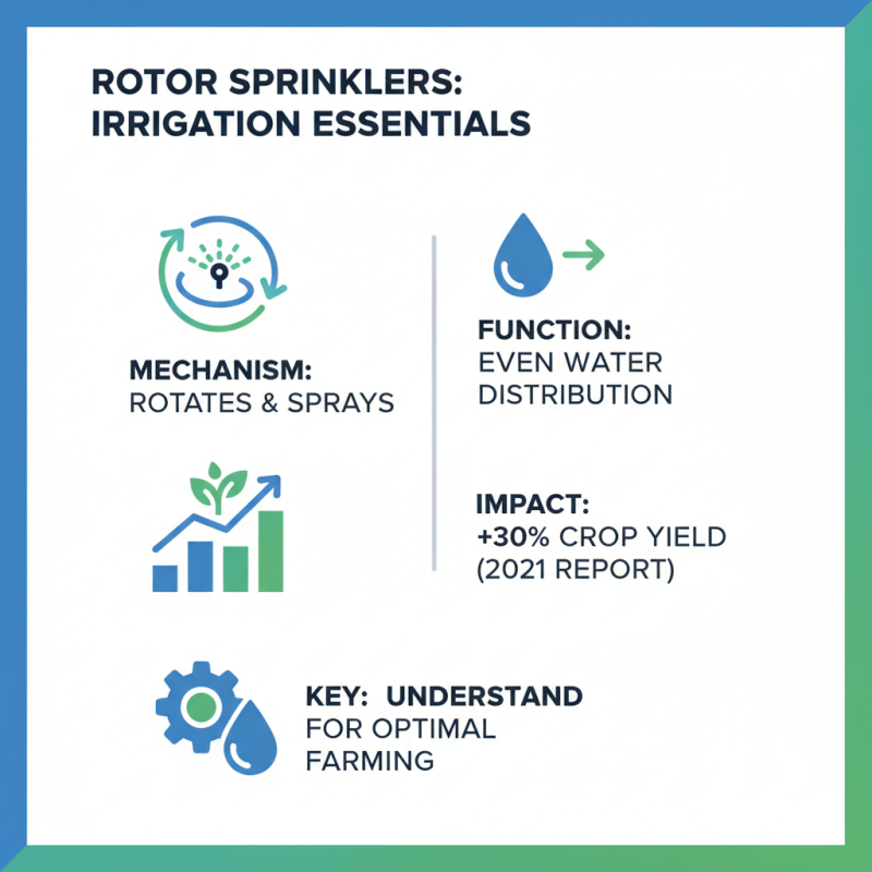 What is a Wholesale China Rotor Sprinkler and How Does It Work?