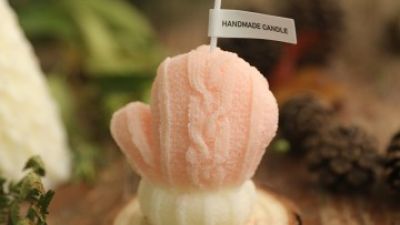 Christmas Scented Candle Ambience Mini Woolen Glove Shape (4).jpg