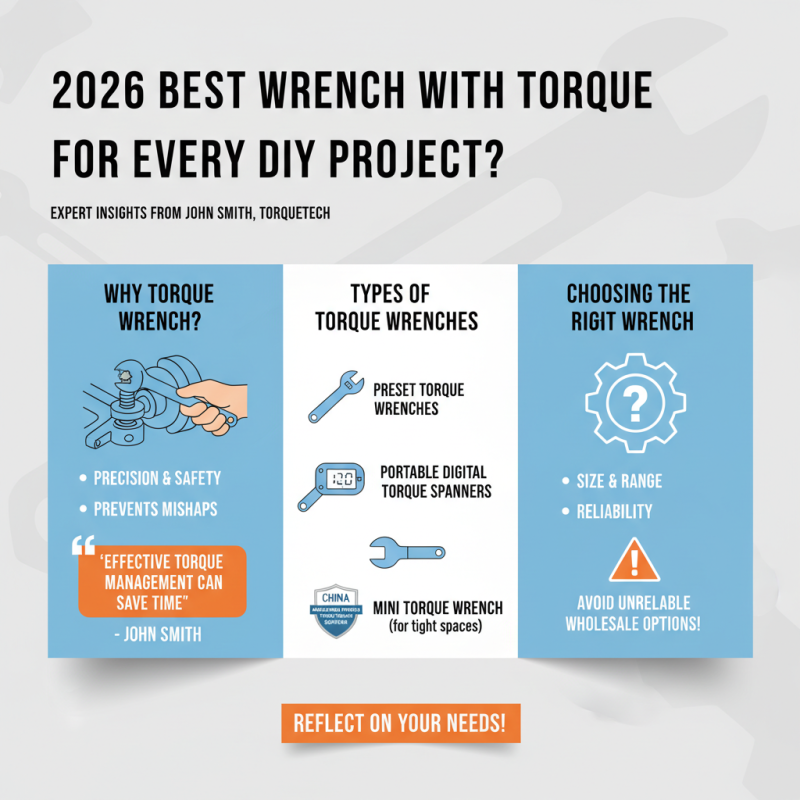 2026 Best Wrench With Torque for Every DIY Project?