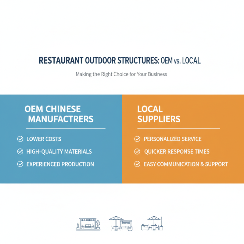 Why Choose OEM China Outdoor Restaurant Pergola Exporters for Your Business?