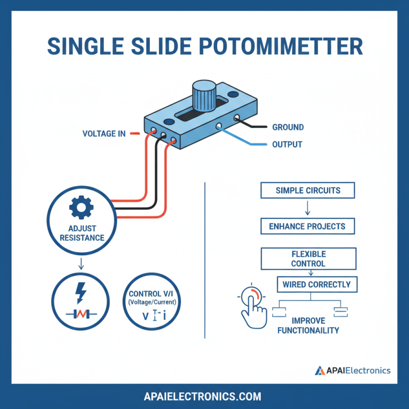 How to Use a Single Potentiometer for Simple Circuits?