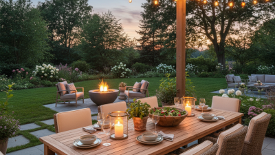 Top 10 Best Outdoor Tables for Your Backyard Setup?