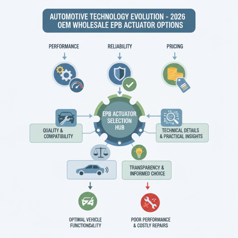 2026 Best OEM Wholesale Epb Actuator Options for Your Vehicle Needs?