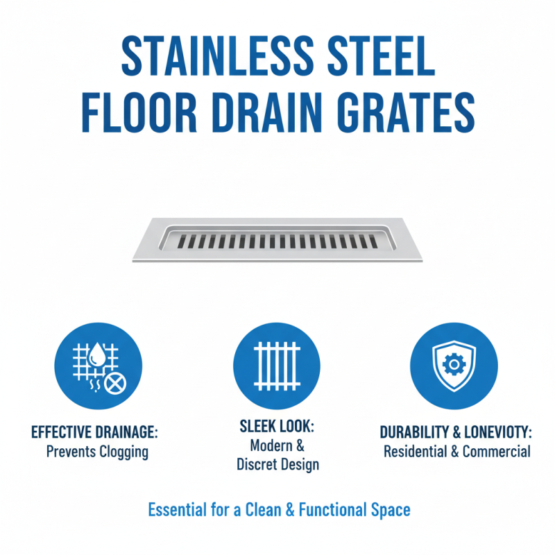 What is Custom Wholesale Stainless Floor Drain Grate Products?