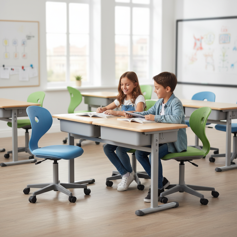 How to Choose the Best Double School Desk And Chair for Students?