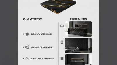 What is Black Sintered Stone and Its Uses in Design?