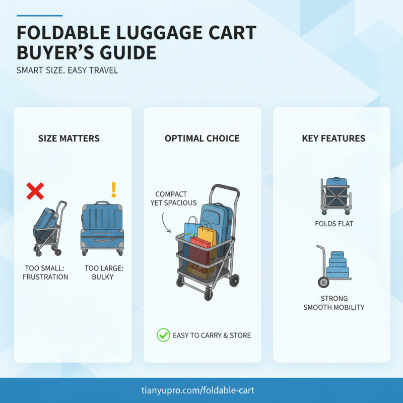 How to Choose the Best Foldable Luggage Cart for Your Travels?