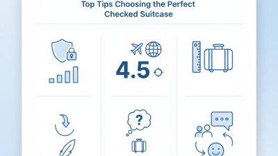Top Tips for Choosing the Perfect Checked Suitcase?